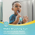 Papablic Toddler Sonic Electric Toothbrush, Ages 1-3, Baby Toothbrush with Dino Cover, Smart LED Timer, 4 Brush Heads