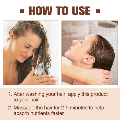 OUHOE Nourishing Magical Treatment - Magical Hair Mask, Deep Conditioner for Dry Damaged Hair (2Pcs)
