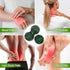 Set 2 of Peanut Massage Ball - Double Ball for Trigger Point Therapy, Myofascial Release, Deep Tissue Fitness Massage