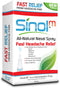 Sinol Headache Relief Spray, Over-The-Counter Nasal Decongestant, 15 ml for Migraine, Tension, Sinus Relief