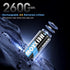 heixxow 8 Pack 1.5V 2600mWh Rechargeable AA Lithium Batteries with Charger | Long-Lasting Power, Pre-Charged & Ready