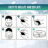 Inflatable Cervical Traction Cushion Device - Neck Pain Relief at Home, Decompression Pillow for Pinched Nerve