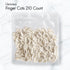 White Latex Finger Cots | Disposable Medium-Sized Finger Protectors, Fingertip and Sleeve Protector (Approx. 210 PCS)