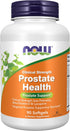 NOW Supplements Prostate Health, Clinical Strength Saw Palmetto, Beta-Sitosterol & Lycopene, 90 Softgels