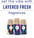Glade Automatic Spray Refill, Air Freshener for Home and Bathroom, Fresh Collection, Yuzu & White Peach, 6.2 Oz
