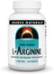 Source Naturals L-Arginine, 1000 mg Free Form, Promotes Increased Circulation, 50 Tablets