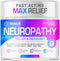Genius Neuropathy Nerve Relief Cream - Maximum Strength for Foot, Hands, Legs, Toes - 4oz