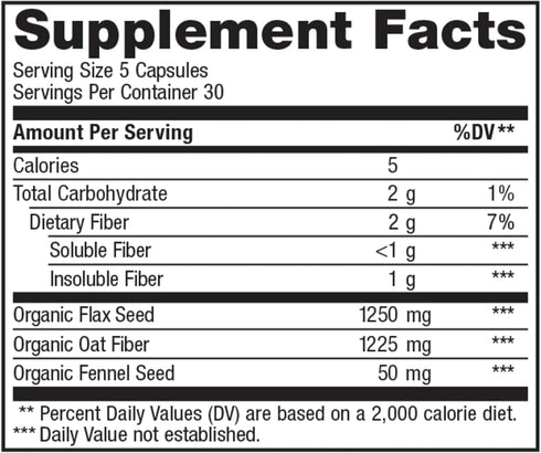 Renew Life Adult Daily Digestive Prebiotic Fiber - 150 Vegetarian Capsules (Package May Vary)