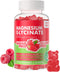 90 CT Magnesium Glycinate Gummies 1000mg - Sugar Free Supplement with Vitamin D, B6, CoQ10 for Calm Mood