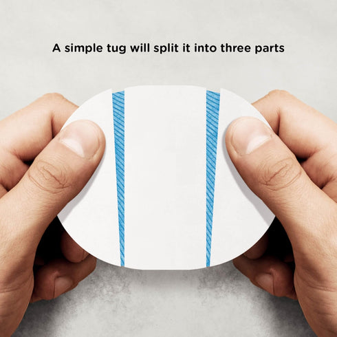 SIMPATCH Universal Adhesive Patch (25-Pack) - Waterproof Adhesive, CGM Patches, Black