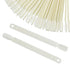 ZOENHOU 150 Nail Swatches - Plastic Nail Art Sample Sticks with Ring for Professional Use and Home DIY Art Supplies