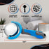 PRIME Fitness Cold Massage Roller Ball | Cold Therapy | Ice Roller Ball with Handle | cryo Stick | Relieve Muscle Pain
