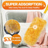 YHOVID 360 Duster(60)+3FT +1 Heavy Duty Duster Refills, Disposable Dusters Kit for Cleaning Dusting Furniture Blind