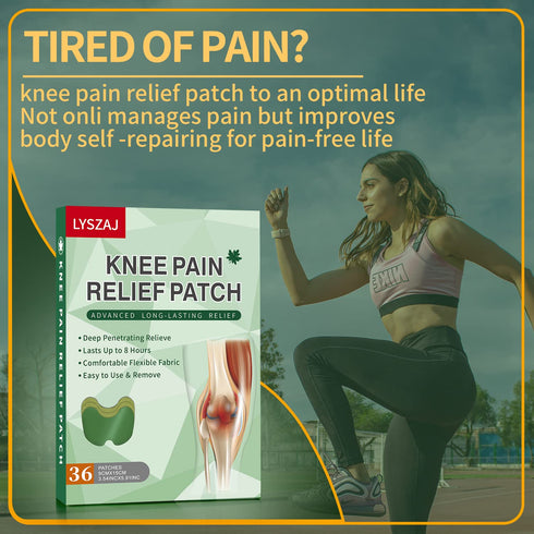 Pain Relief Patches 36 Pcs, Heat Patches for Pain Relief Fast-Acting Patches Long Lasting Relief of Joint Pains for Knee, Back, Neck, Shoulder Pain