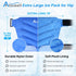 Atsuwell XL Hip Ice Pack Wrap - Gel Cold Pack for Bursitis Pain Relief, Soft Plush Lined for Hip Injuries