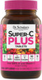 Dr. Schulze's Super-C Plus | Vitamin C Complex | Clinical Herbal Formula | 60 Chewable Tablets for Immunity Support
