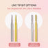 PANA 3/32" Carbide Cuticle Nail Drill Bit for Cleaning, Gel Polish & Acrylic Removal, Gold