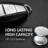 Tenergy 3 CR1225, 5 Count Volt Battery Button Cell Batteries, Ideal for Thermometers, Key Fobs, Laser Pointers, Medical