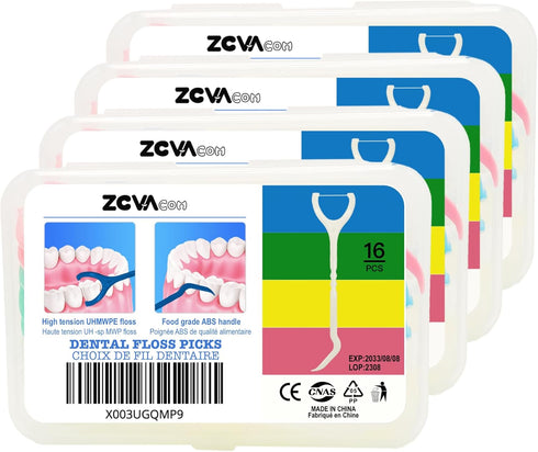Molar Floss Stick, Convenient for Cleaning Back Teeth, Floss Sticks, Flosser Picks, Suitable for Gifting Elders or