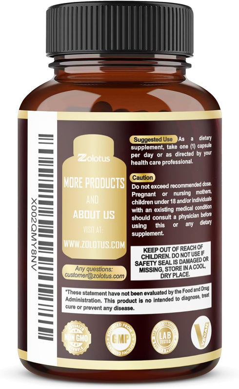 Tribulus Terrestris Supplement for Men & Women, 5-Month Supply with Ashwagandha, Panax Ginseng, 150 Count