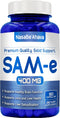 SAM-E Supplement 400mg, Easy Absorption S-Adenosyl-L-Methionine for Bone and Mood Support, 90 Day Supply