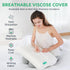 UTTU Cervical Memory Foam Pillow for Neck Strain Relief, Adjustable Orthopedic Sandwich Pillow, Queen