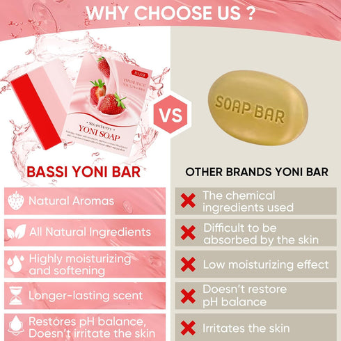 Set, 30ml/1 oz, 2 (3pcs Yoni Soap Bars & Natural Yoni Oil Natural Vaginal Wash for Women Feminine Wash Vaginial