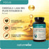 NatureWise Extra-Strength Omega 3 Fish Oil Supplement, 1000mg per Serving, 180 Softgels, Support for Heart & Brain