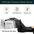 Black Disposable Latex Free Gloves Medium, 50 Count - Medical Grade Surgical Powder Free Nitrile Gloves