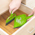 Pet Cage Broom Brush Dustpan Set - Small Cat Litter Sweeper & Car Keyboard Brush (Green)