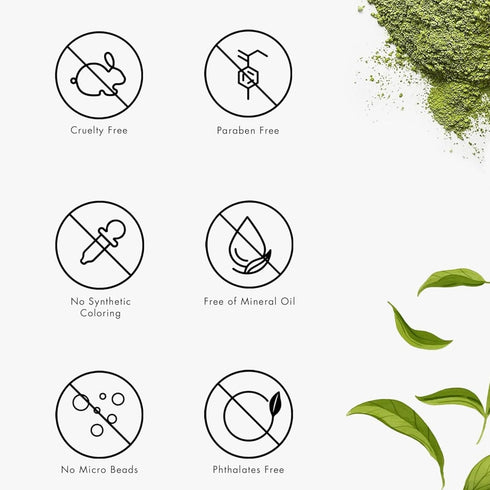 KITAO Exfoliating Scrub Gel for Face & Body, Organic Matcha Moisturizing Exfoliator for Smoother Skin - 10.6 fl oz