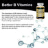 Max Strength Vitamin B-Complex + CoQ10 + Vitamin C - Energy & Metabolism Support Supplement - 120 Softgels