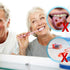 4 Pieces Extra Soft Toothbrushes for Sensitive Gums, 20000 Soft Bristles for Elderly, Adults, Kids, Braces