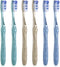 Medium Toothbrushes for Adults, Whitening Toothbrush with Spiral Medium Bristles for Smoke