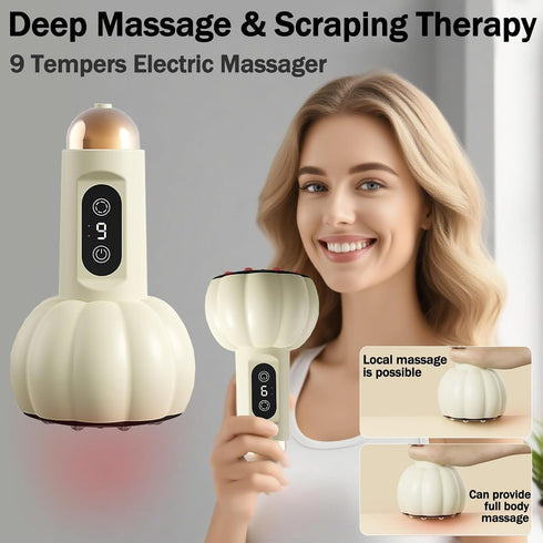 OGCKCK 4 1 9 Cellulite Massage Tool, Portable in Deep Tissue Massager with Multi-Mode Technology, Levels Handheld