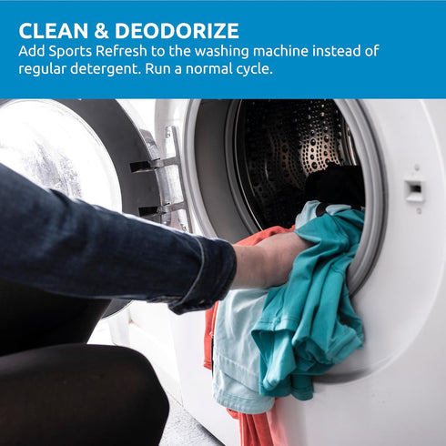 Nikwax Sports Refresh, Deodorizing Liquid Laundry Detergent for Activewear. Eliminates and Prevents Odor & Stain Build