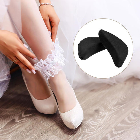 JIYIN 3 Pair Shoe Filler for Too Big Shoes Women, Soft Toe Filler Inserts Adjustable Shoe Filler Big Toe Plug Foot