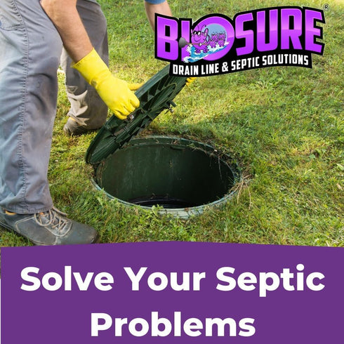 SeptiComplete Liquid Pods: 6-Month Septic Tank Enzymes Treatment and Drain Line Solutions