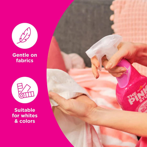 The Pink Stuff 500ml Stardrops - - The Miracle Laundry Oxi Stain Remover Spray