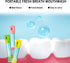 SGZWzhiwei 60PCS A1 Travel Size Mouthwash,Portable Mini Mouthwash,Long-lasting Freshness Travel Mouth Wash for Oral