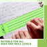Trandraft 4 28 Braille Slate and Stylus Kit with Line Cells Braille Slate and Stylus Alphabet Board Writing Label Maker