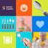 Special Supplies 5-Piece Adaptive Utensils Set, Non-Weighted, Non-Slip Handles for Hand Tremors, Arthritis, Parkinson’s