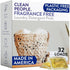 The Clean People Fragrance Free Laundry Detergent Pods, Hypoallergenic, 32 Pack, Ultra Concentrated