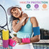 KISEER 30 Pack 3 Inch 5 x Yards Colorful Self Adhesive Bandage Breathable Cohesive Bandage Wrap Rolls Elastic
