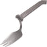 Set 4, Rehabilitation Advantage Swivel Spork Utensil of Angled Eating Utensils with Rotating Head for Easy Gripping
