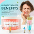 KSTARITE 2Pack (2) Niacinamide Whitening Toothpaste,Stain-Removing, Fluoride-Free, with Natural Cherry Blossom & Mint