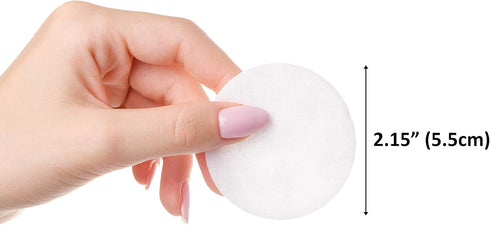 Cliganic Premium 100% Cotton Makeup Remover Pads, 540 Count, Pack of 6