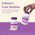 Barimelts Iron with Vitamin C, 90 Sugar-Free Fast-Dissolving Tablets (1-Month Supply) for Women, Natural Orange Flavor