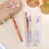 100 Pack Travel Toothbrushes with Toothpaste Set, Individually Wrapped Disposable Toothbrushes Bulk for Hotel Guests, 2