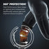 POWERLIX Knee Compression Sleeve (Pair) - Best Knee Brace for Knee Pain for Men & Women Knee Support for Running